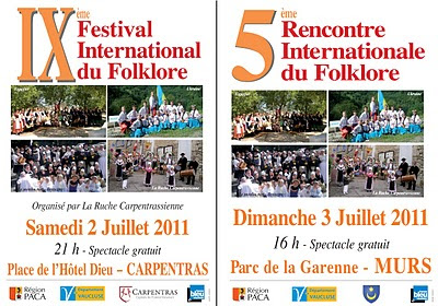 rencontre folklorique internationale